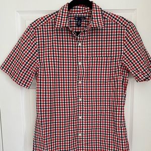 NWT boys short sleeve button down shirt